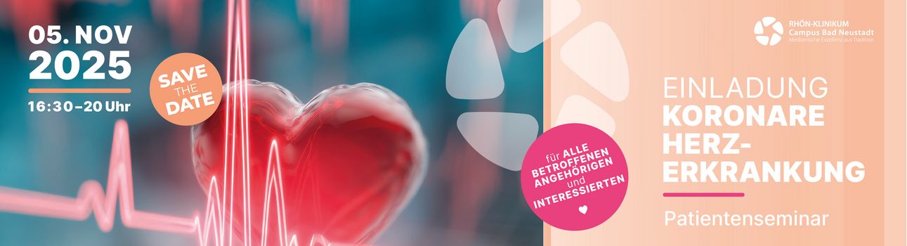 Patientenseminar | Koronare Herzerkrankung | 05.11.2025